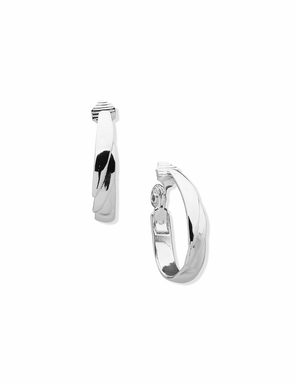 Earring Anne Klein Tiered Clip Hoop   | QGU-0024918